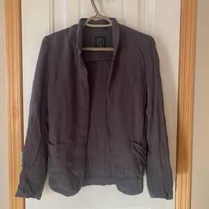 Talula Charcoal Open Front Jacket